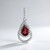 Pendentif en argent et Grenat du Mozambique