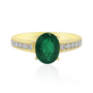 Sambia-Smaragd-Goldring (Annette)