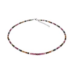 Collar en plata con Turmalina de Brasil