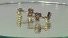 Pendientes en plata con Diamante I3 (I)