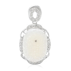 Ciondolo in argento con Agata Glitter