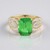 Anello in oro con Tsavorite della Tanzania (AMAYANI)