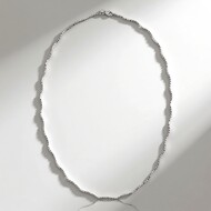 Zilveren halsketting (MONOSONO COLLECTION)
