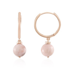 Orecchini in argento con Diaspro Zebrato Rosa (MONOSONO COLLECTION)