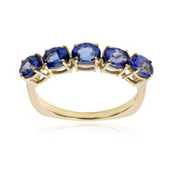 AAA-Tansanit-Goldring (de Melo Gold)