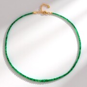 Collar en plata con Esmeralda Swat