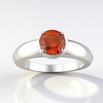 Anello in argento con Sfalerite (de Melo Essence)