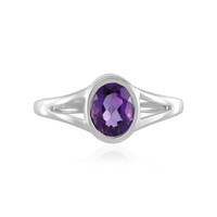 Anello in argento con Ametista del Marocco