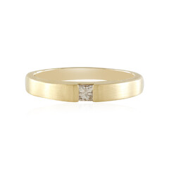 Anello in argento con Diamante Cioccolato I2