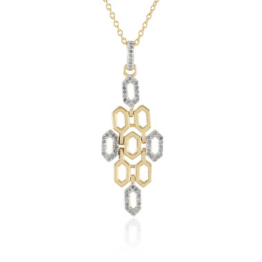 Collar en plata con Diamante I2 (J)