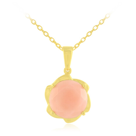 Collana in argento con Opale Rosa