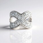 Anello in argento con Zircone (de Melo Essence)
