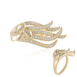 Anillo en oro con Diamante SI1 (H) (de Melo)