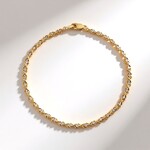 Bracciale in argento con Diamante Cioccolato I2