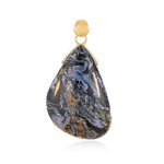 Ciondolo in argento con Pietersite (Bali Barong)