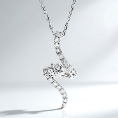 Collana in oro con Diamante SI1 (H)