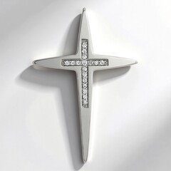 Ciondolo in argento con Diamante I1 (G) (Annette)