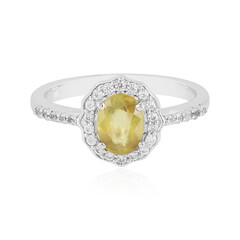 Anello in argento con Sfene