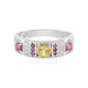 Anello in argento con Berillo Giallo