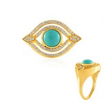 Türkis-Silberring (de Melo Essence)