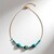 Collana in acciaio inossidabile con Turchese