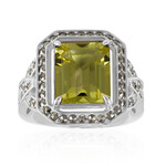 Anello in argento con Citrino Limone (Annette classic)