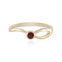 Anello in oro con Rubino Tanzania (de Melo)
