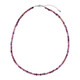 Collier en argent et Rubis