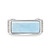 Zilveren ring met een larimar