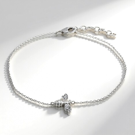 Bracciale in argento con Zircone