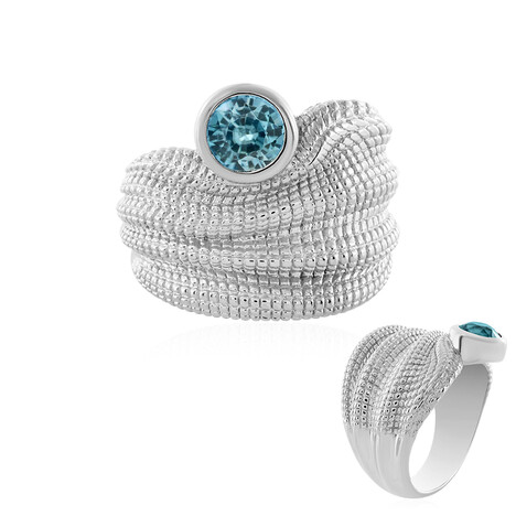 Anello in argento con Zircone Ratanakiri