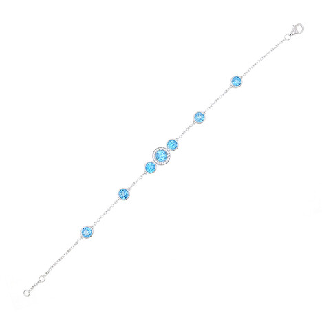 Bracciale in argento con Topazio Marambaia (de Melo Essence)