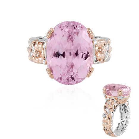 Anillo en plata con Cuncita de Brasil (Gems en Vogue)