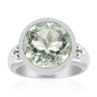 Anello in argento con Ametista Verde (Pallanova)