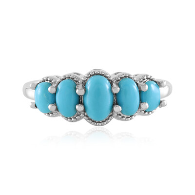 Anello in argento con Turchese Sleeping Beauty