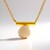 Collana in argento con Perla d'Acqua Dolce Bianca (Joias do Paraíso)