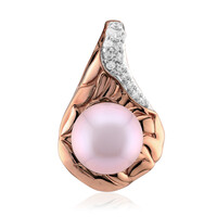 Purple Ming Pearl Silver Pendant (TPC)