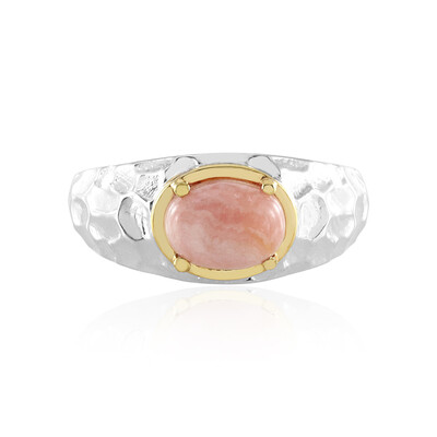 Anello in argento con Rodocrosite (Faszination Türkis)
