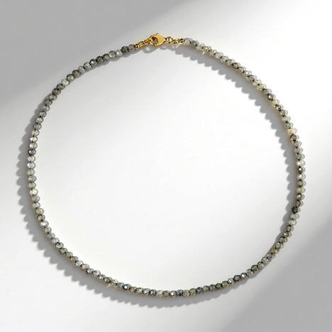 Collana in argento con Labradorite