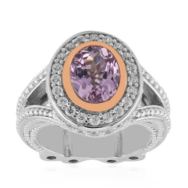 Anello in argento con Kunzite (Dallas Prince Designs)