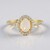 Anello in argento con Opale di Welo