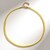 Collana in argento con Zaffiro Ceylon Giallo