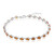 Madeira-Citrin-Silberarmband