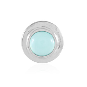 Pendentif en argent et Calcédoine d'eau (MONOSONO COLLECTION)