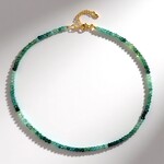 Collana in argento con Grandidierite (Riya)