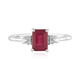 Bague en argent et Rubis de Bemainty