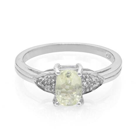 Anello in argento con Ortoclasio