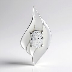Ciondolo in argento con Zircone