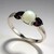 Anello in argento con Opale di Welo