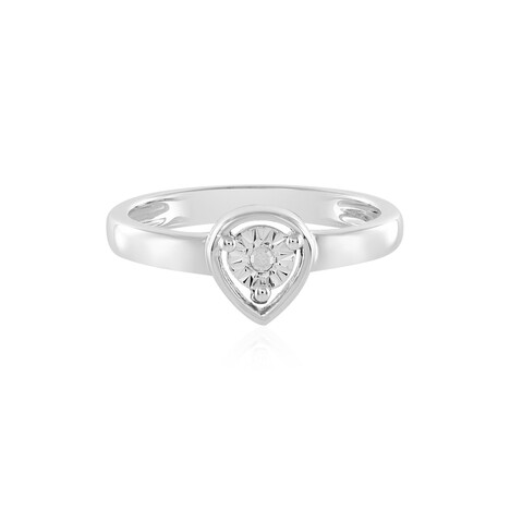 I3 (J) Diamant-Silberring